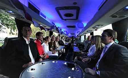 02 vip bus rental Eindhoven