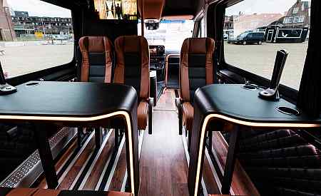 luxe busje huren met chauffeur