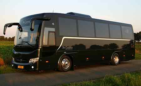 luxe bus huren met chauffeur