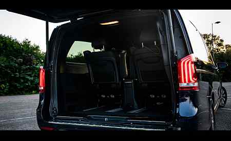 Mercedes EQV elektrisch personenbusje huren voor 5 personen