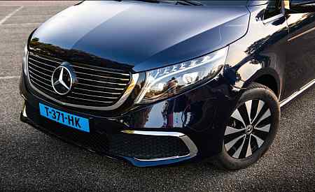 Mercedes EQV elektrisch personenbusje huren voor 5 personen