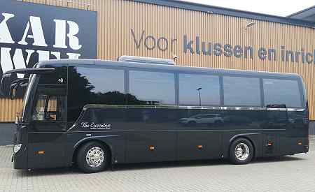 Luxury minibus rental the hague