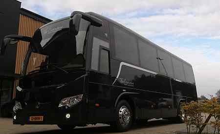 Luxury minibus rental Amsterdam