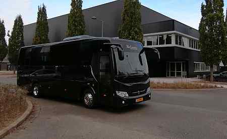 Luxury bus rental schiphol airport