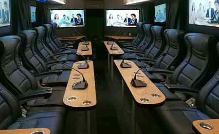 mobiel kantoor - mobile conference room