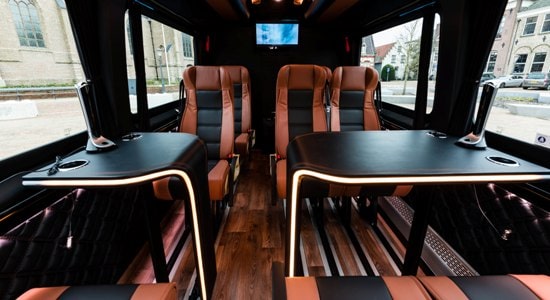 luxe vip busje huren 8 personen