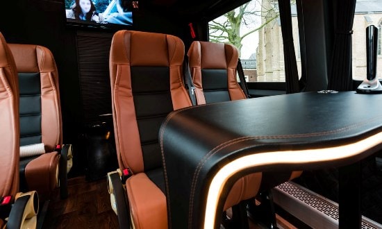 luxury minibus rental